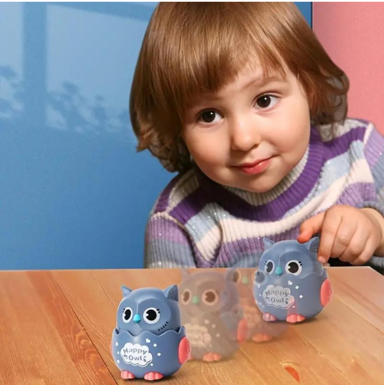 Press & Go Owl Toy