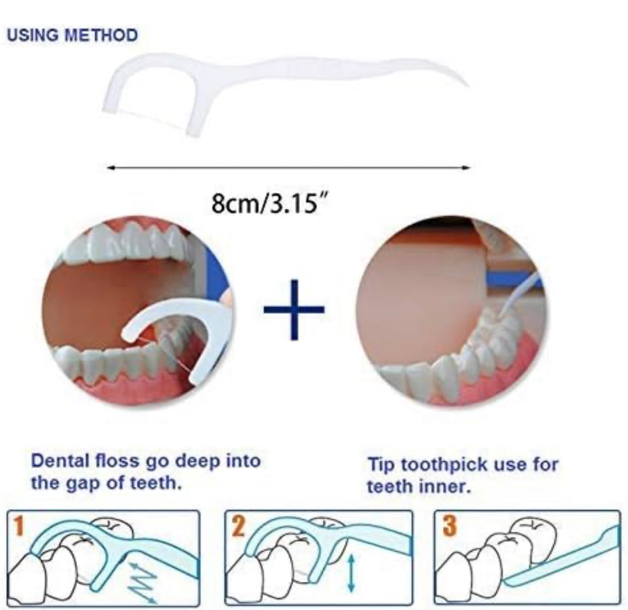 Dental Floss Teeth Cleaner