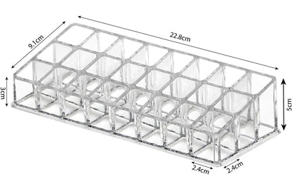 24 Compartment Makeup/Lipstick Holder