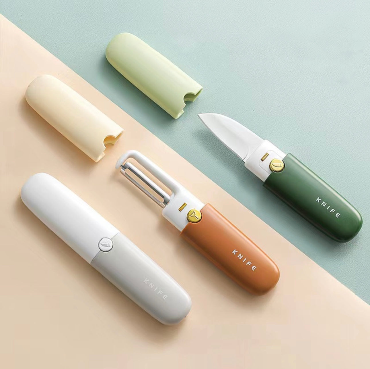2 In 1 Kinfe With Peeler