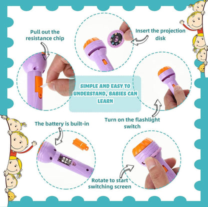 Kids Mini Projector Torch