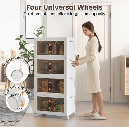 Plastic Storage Organizer 4 Layer