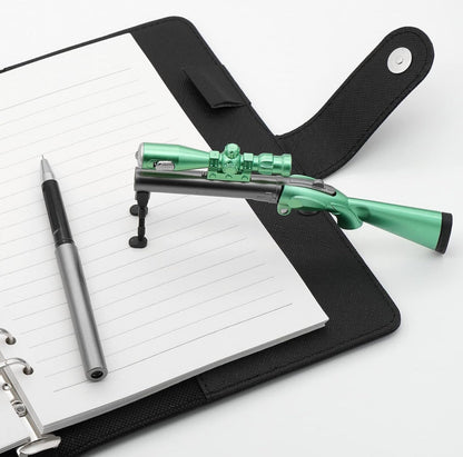 Gun Shape Gel Pen with Luminous LED Sniper