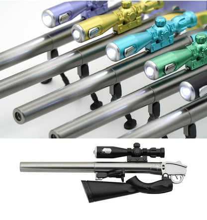 Gun Shape Gel Pen with Luminous LED Sniper