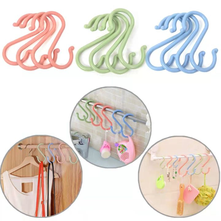 S Hook (Pack Of 4 Piece)