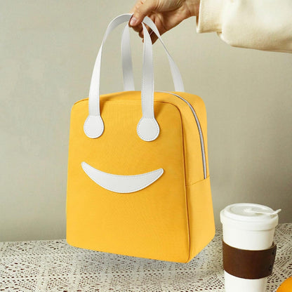Insulated Smily Lunch Bag
