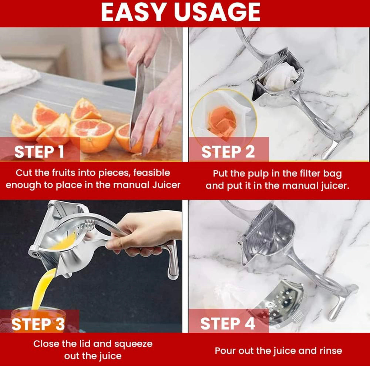 Aluminium Juicer