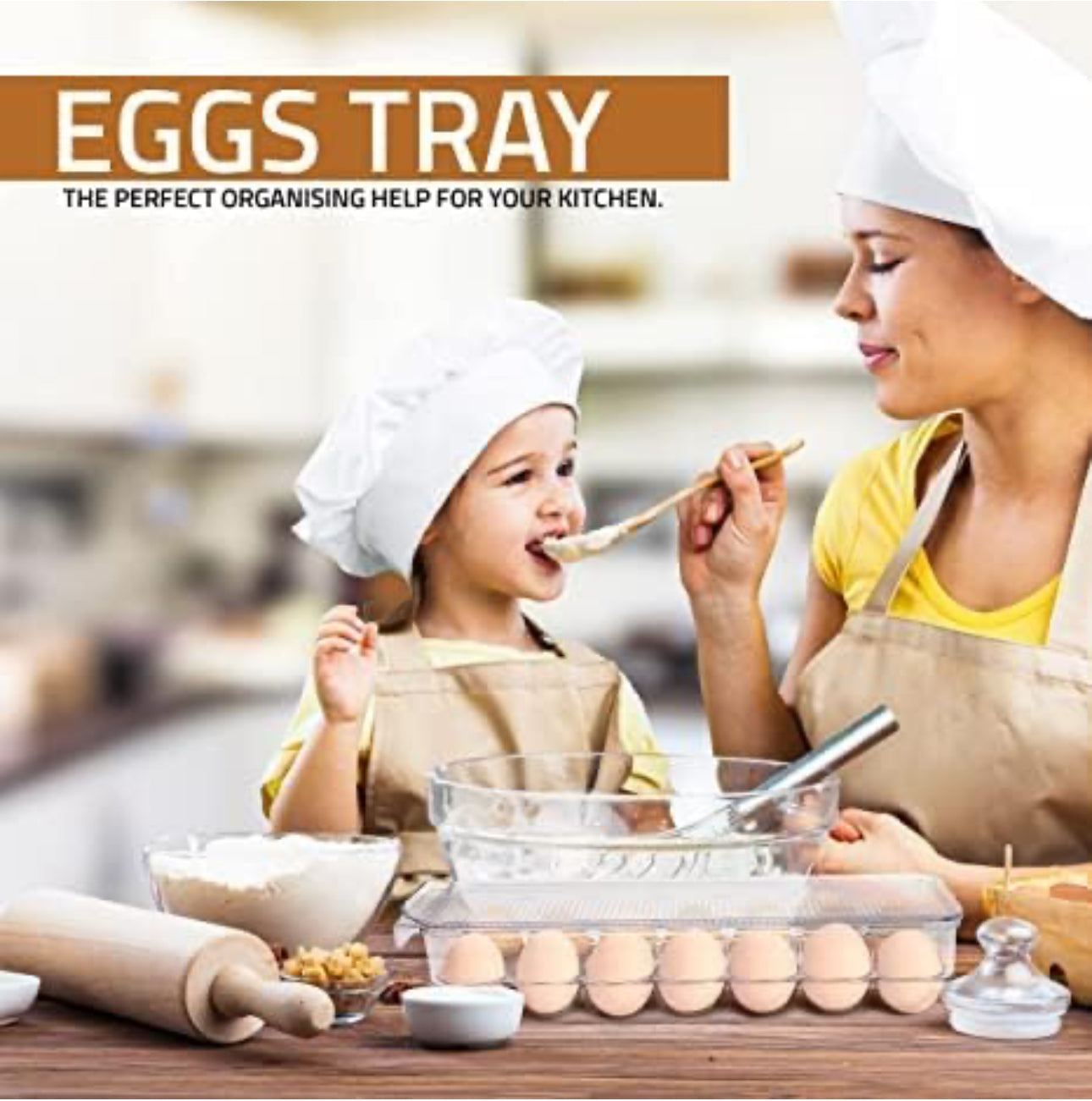 Acrylic Egg Storage Box (14 Grid)