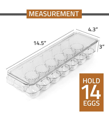 Acrylic Egg Storage Box (14 Grid)