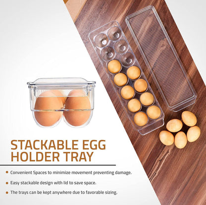 Acrylic Egg Storage Box (14 Grid)