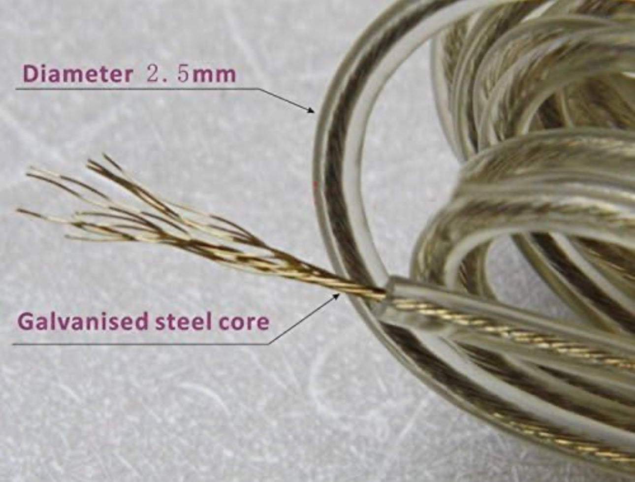 PVC Cloth Rope -20 Meter