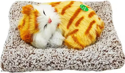 Sleeping Cat With Meaw Sound | Musical Cat