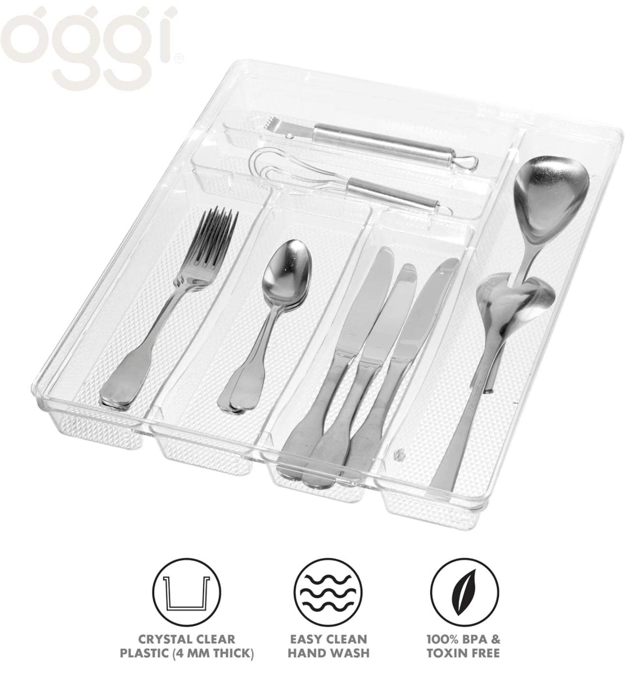Acrylic Cutlery /Spoon Tray