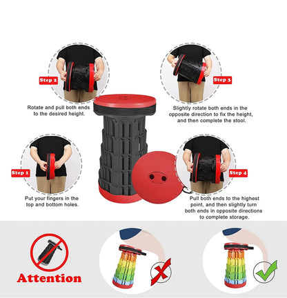 Folding Stool Round