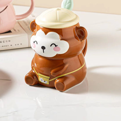 Ceramic Mug (Teddy Shape)