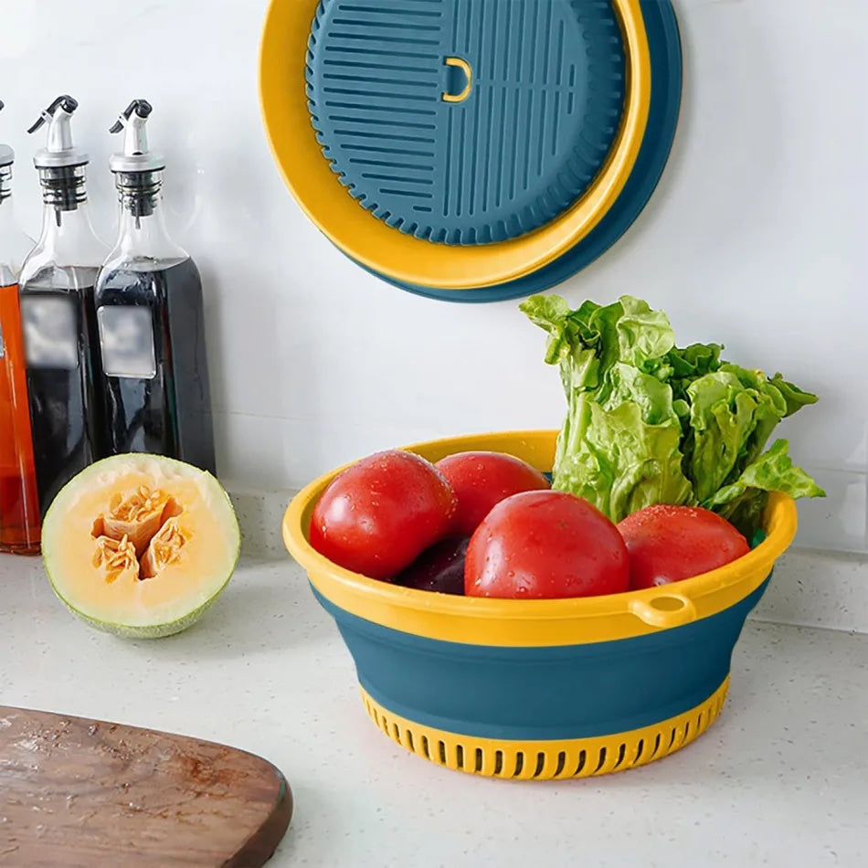 Vegetable / Fruit Washing Expandable Silicon Basket