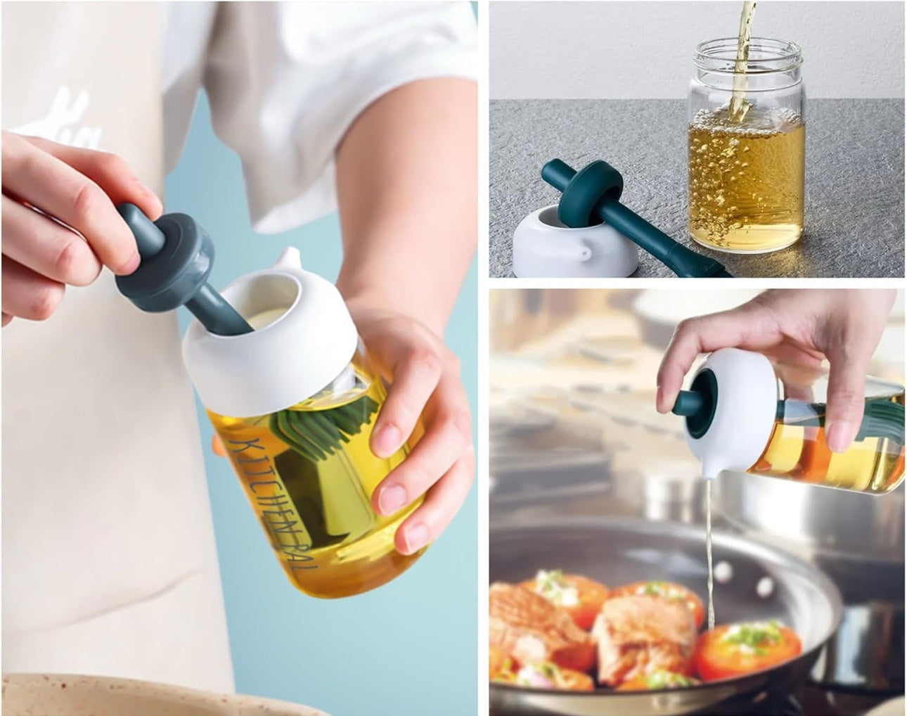 Oil Pourer + Brush