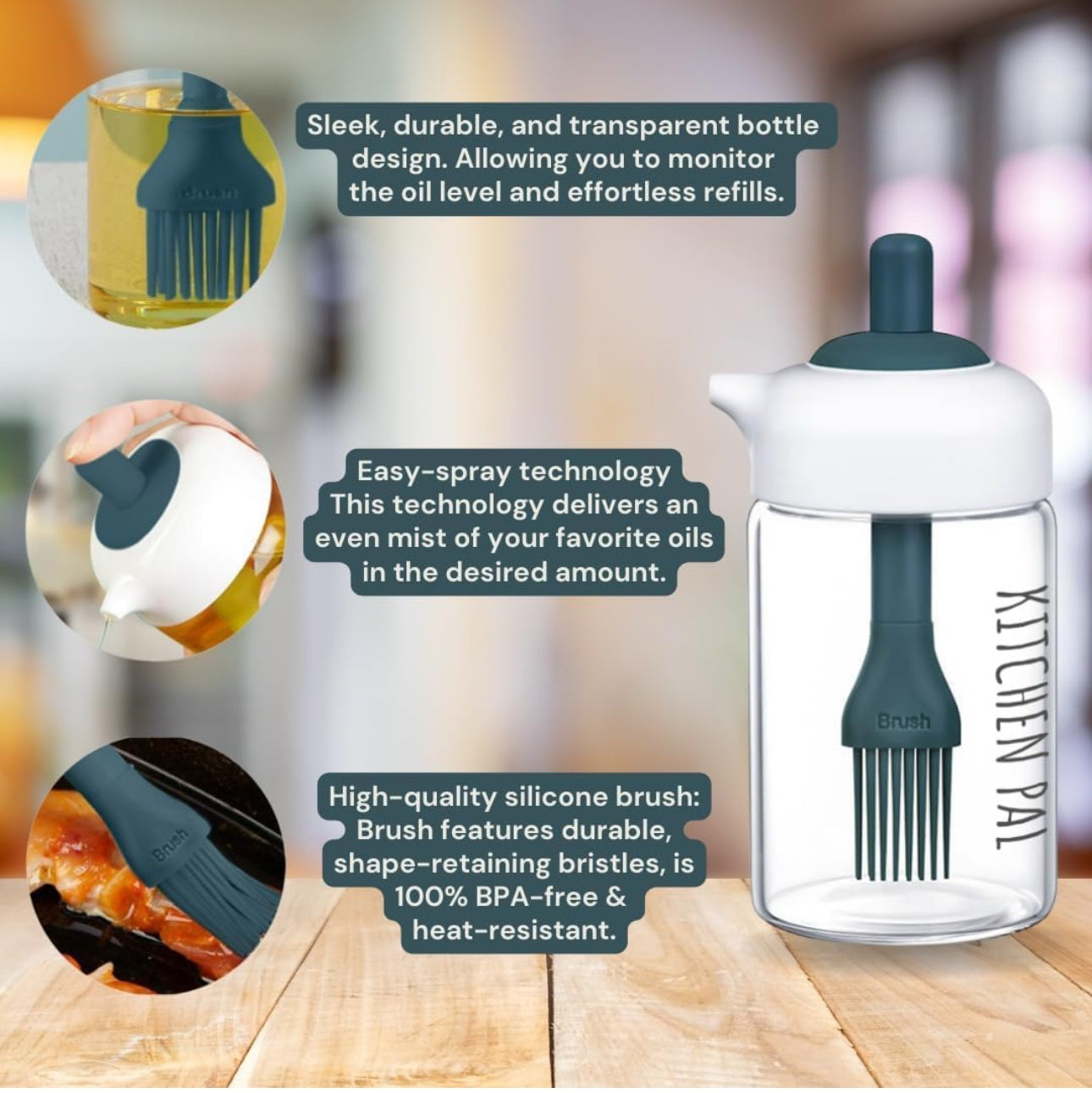 Oil Pourer + Brush