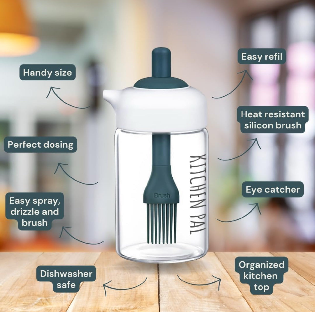 Oil Pourer + Brush