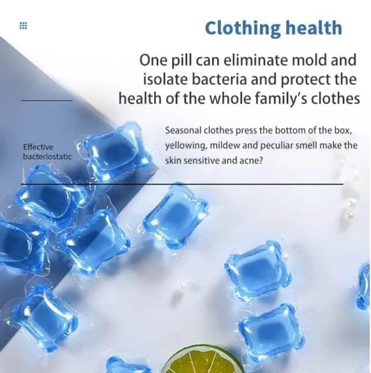 Laundry Liquid Gel Stains Capsules