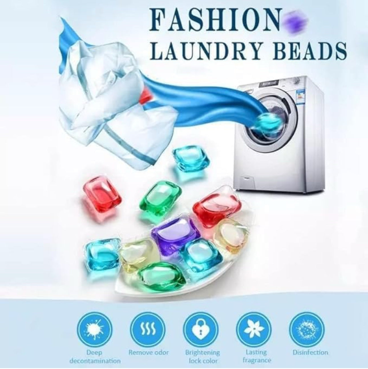 Laundry Liquid Gel Stains Capsules