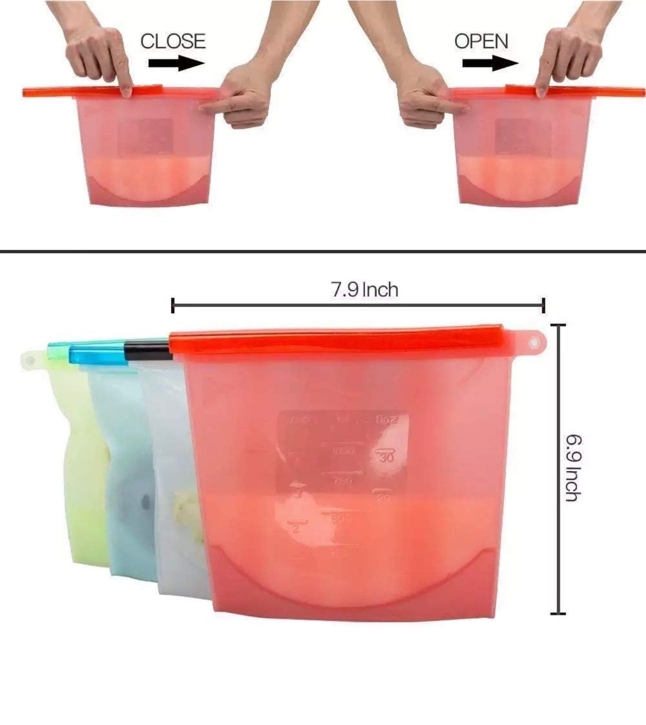 Silicone Storage Bags