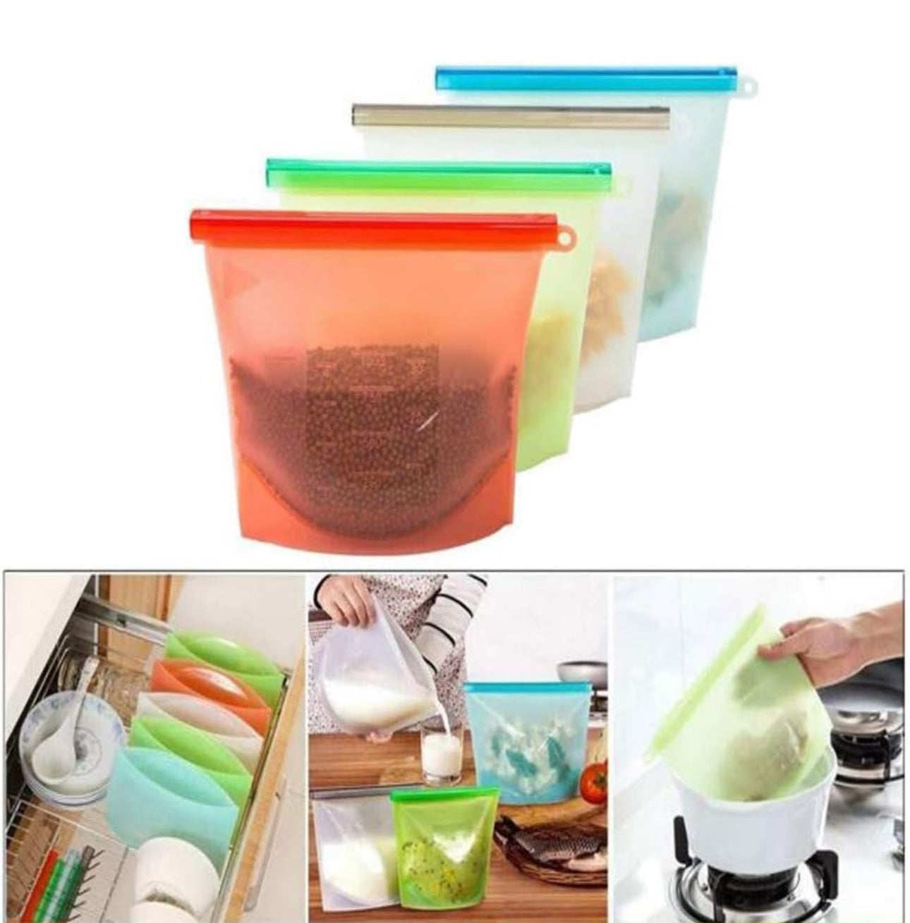 Silicone Storage Bags