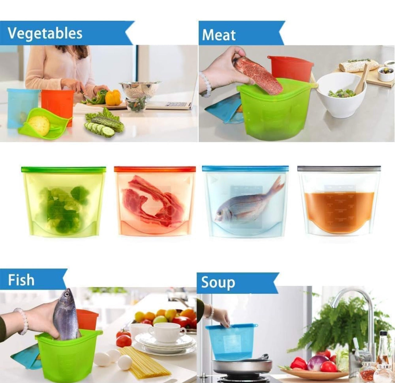 Silicone Storage Bags