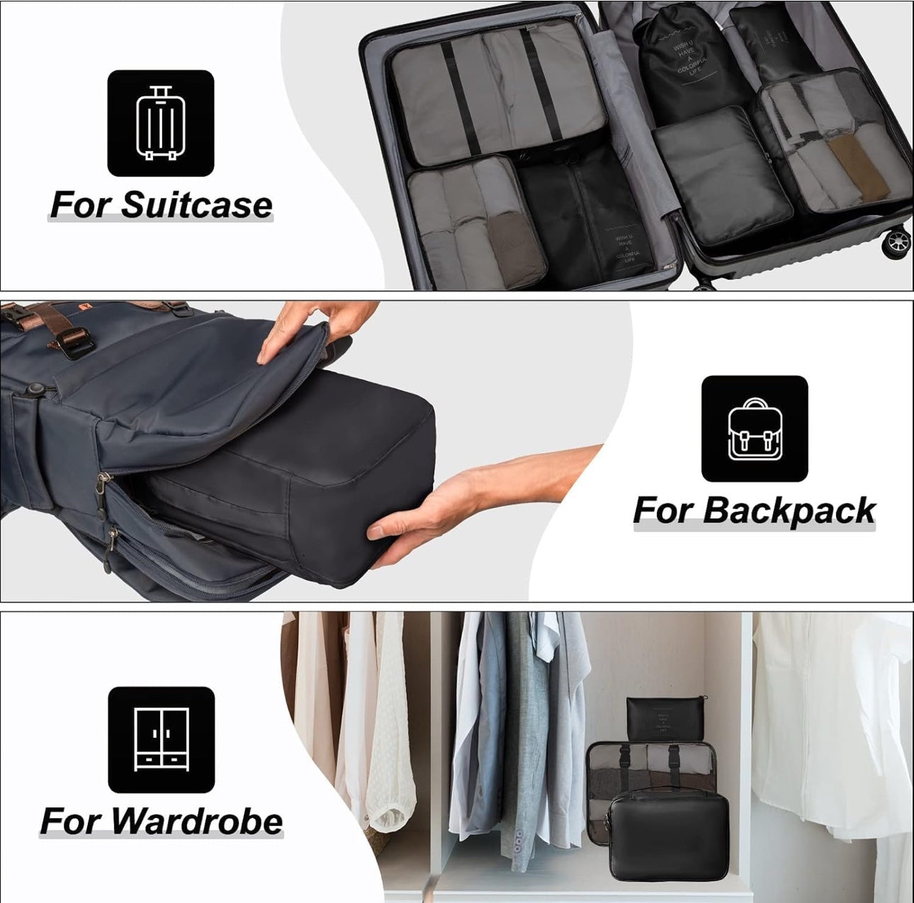 6 In 1 Travel Bags