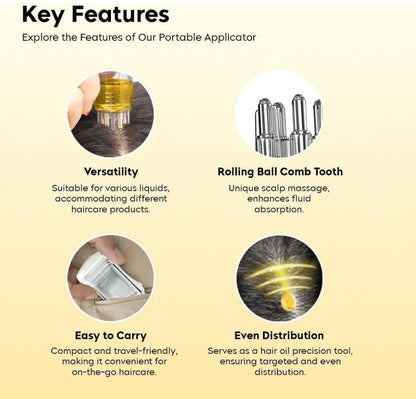 Hair Oil Applicator