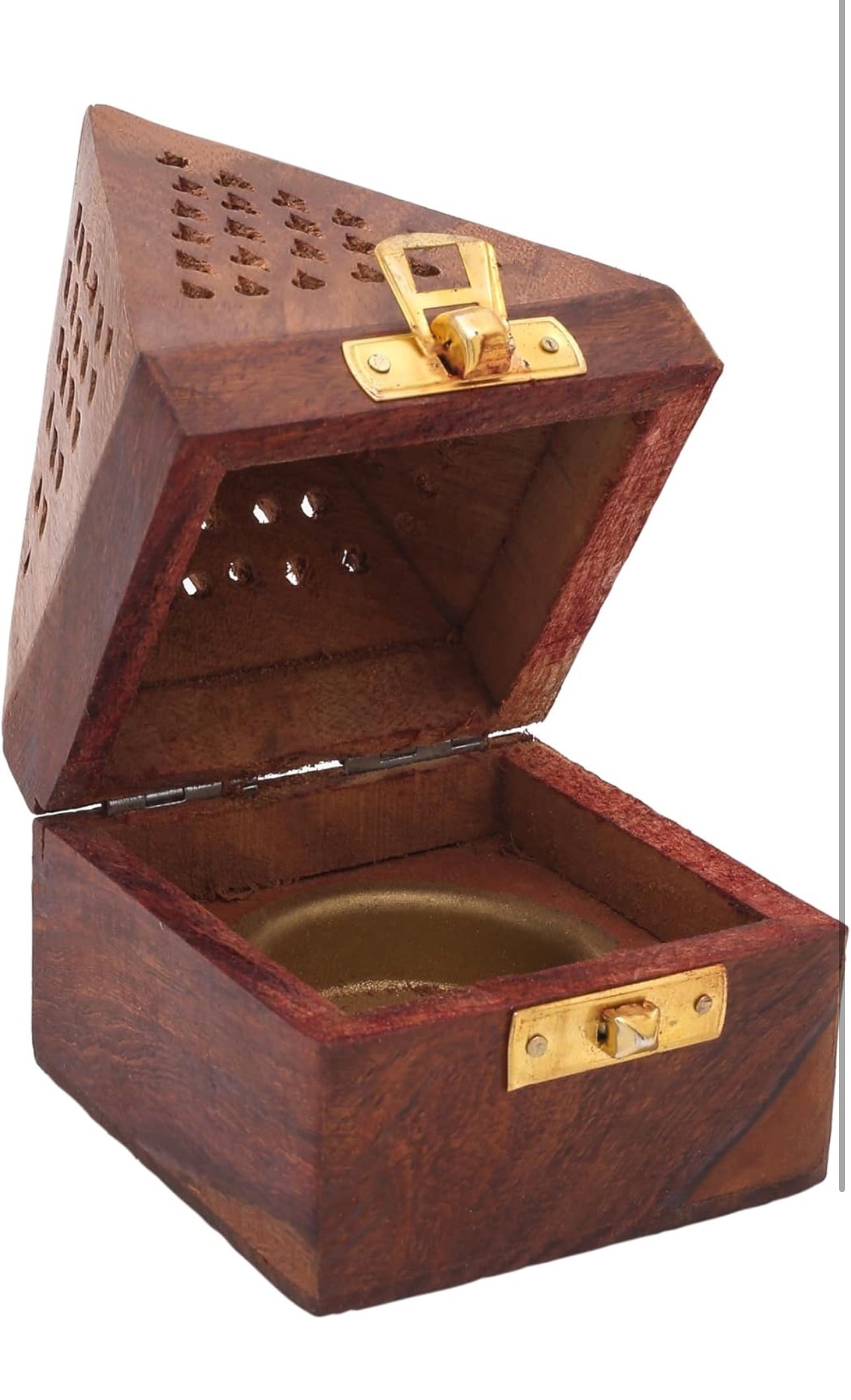 Wooden Sambrani Stand
