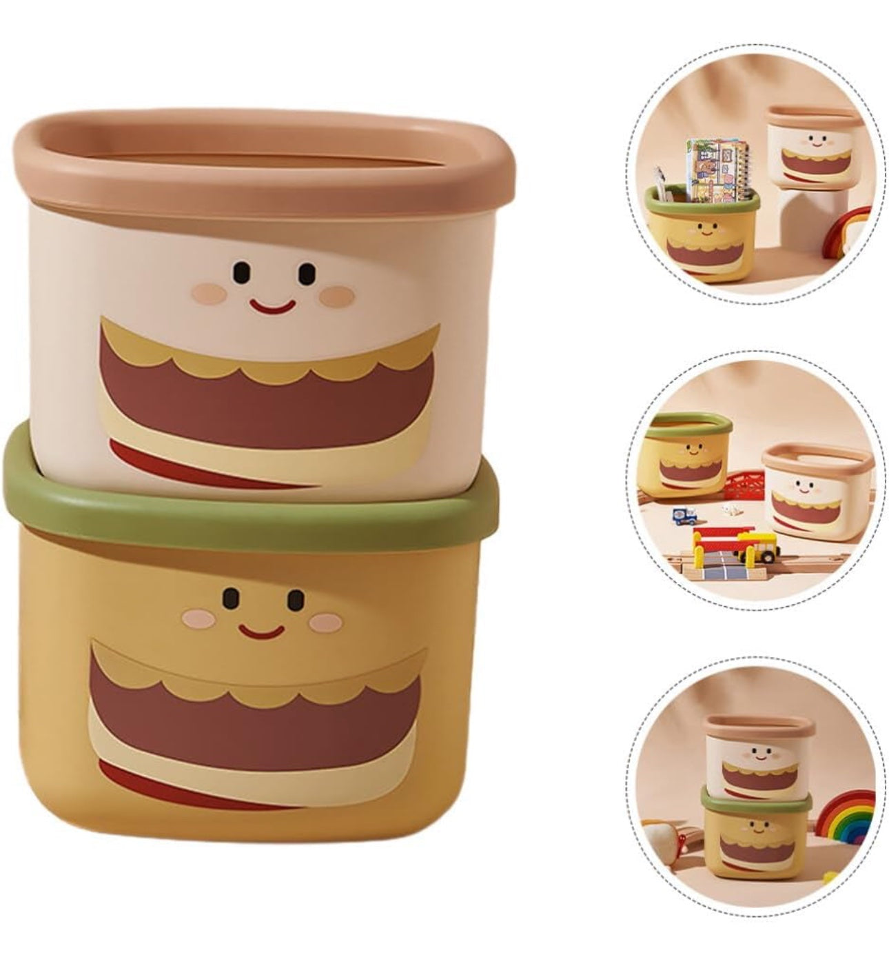Ham Burger Shaped Container
