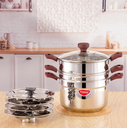 Stainless Steel All In One Multicook Pot