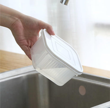 Fridge Box With Drainer