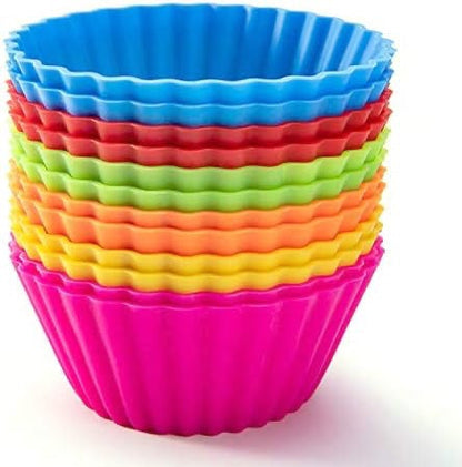 Silicone  Baking Cups(Pack Of 12)