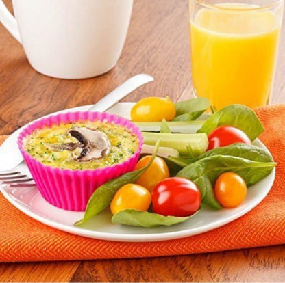 Silicone  Baking Cups(Pack Of 12)