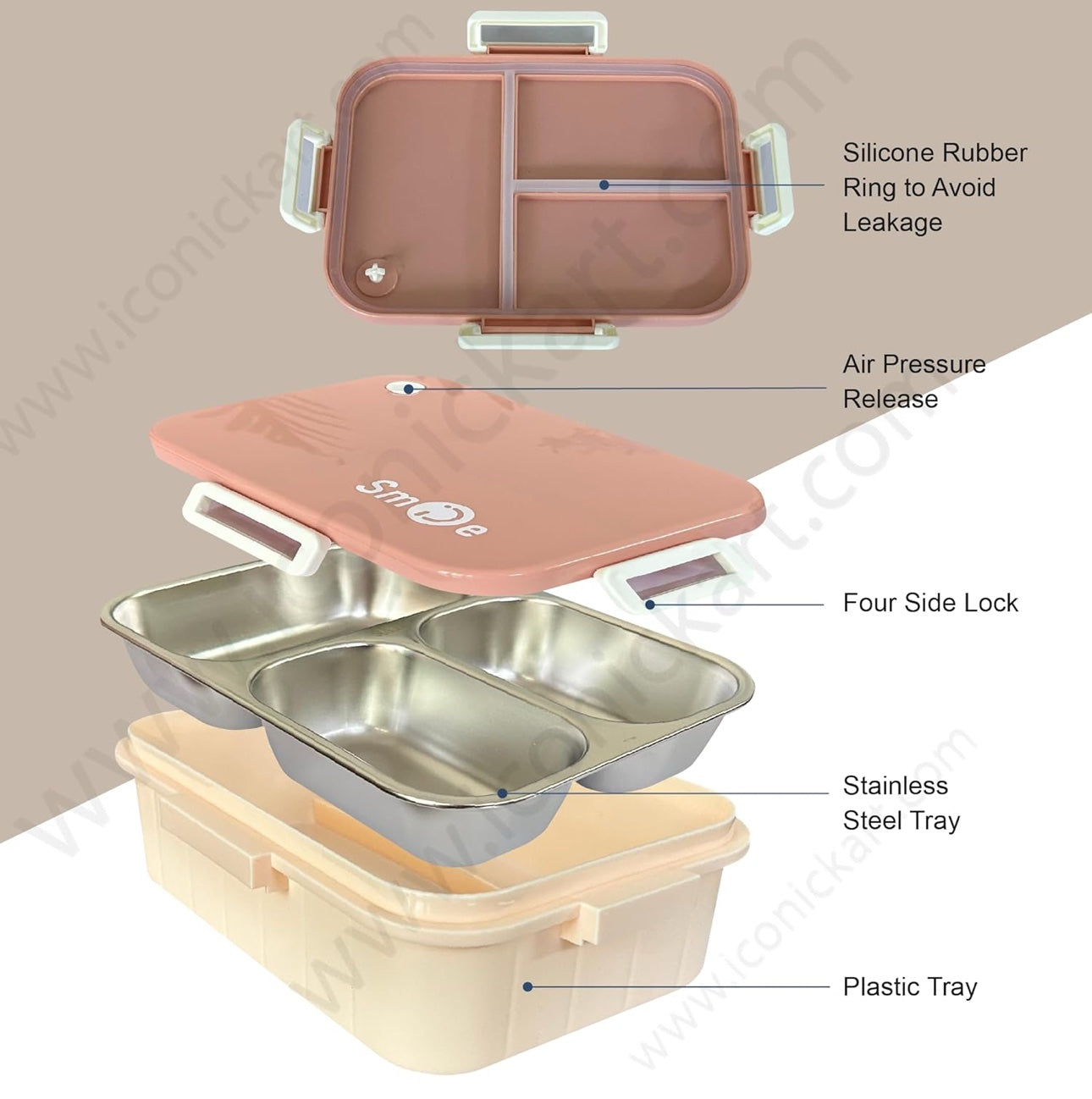 Insulated Lunch Box 750ML