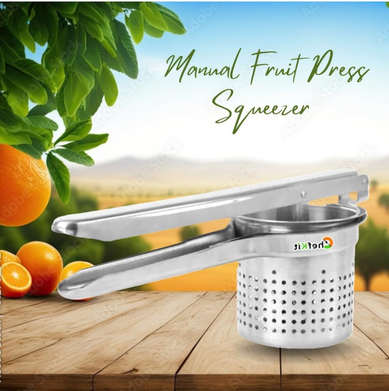 Manual Hand Press Fruit Juicer | Instant Manual Vegetable And Fruit Press Squeezer