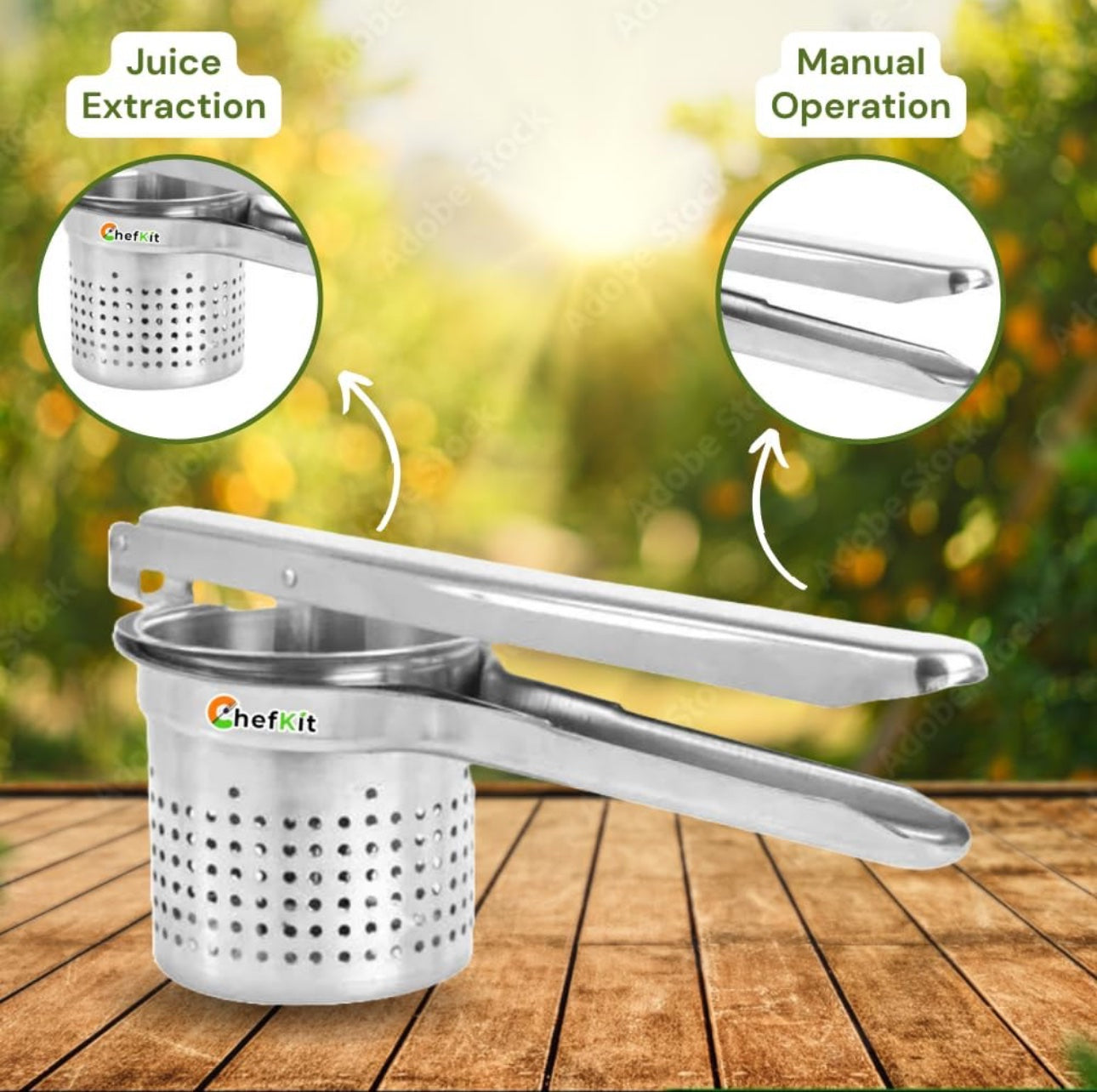 Manual Hand Press Fruit Juicer | Instant Manual Vegetable And Fruit Press Squeezer