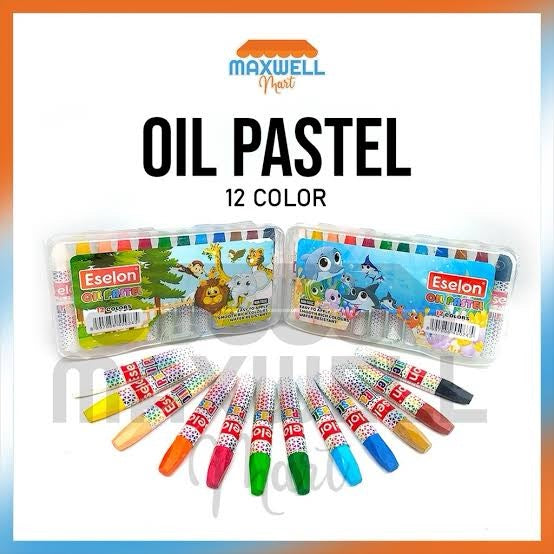 Oil Pastel 12 Color