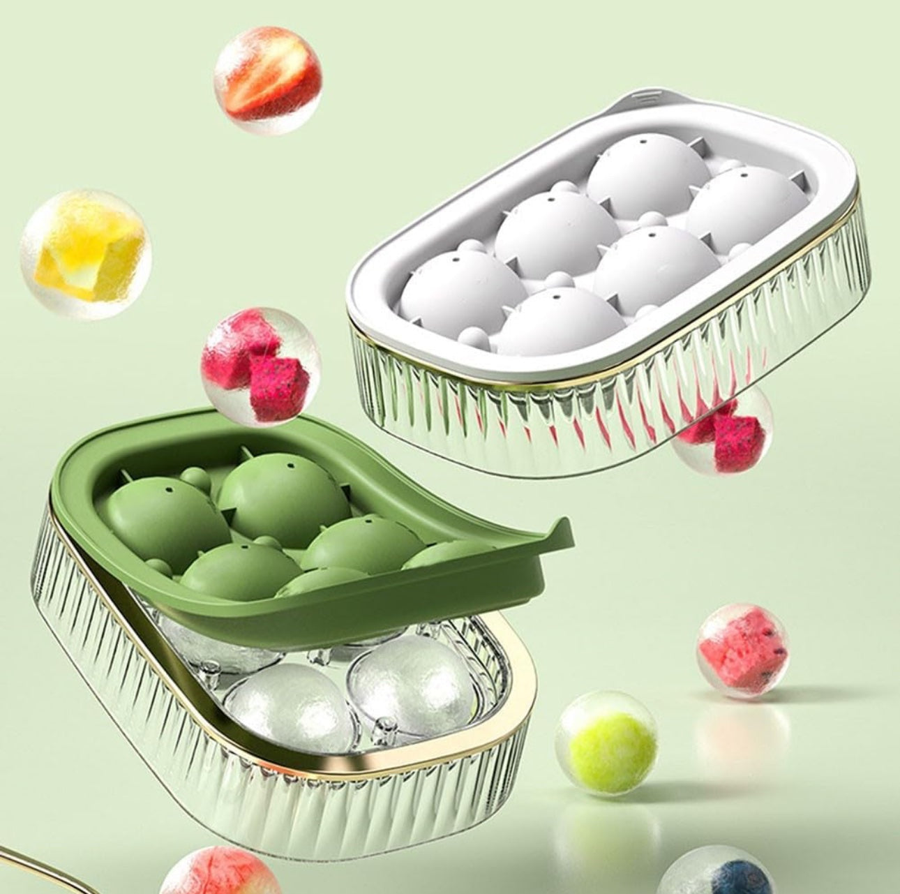 Silicone Ice Cube Trays