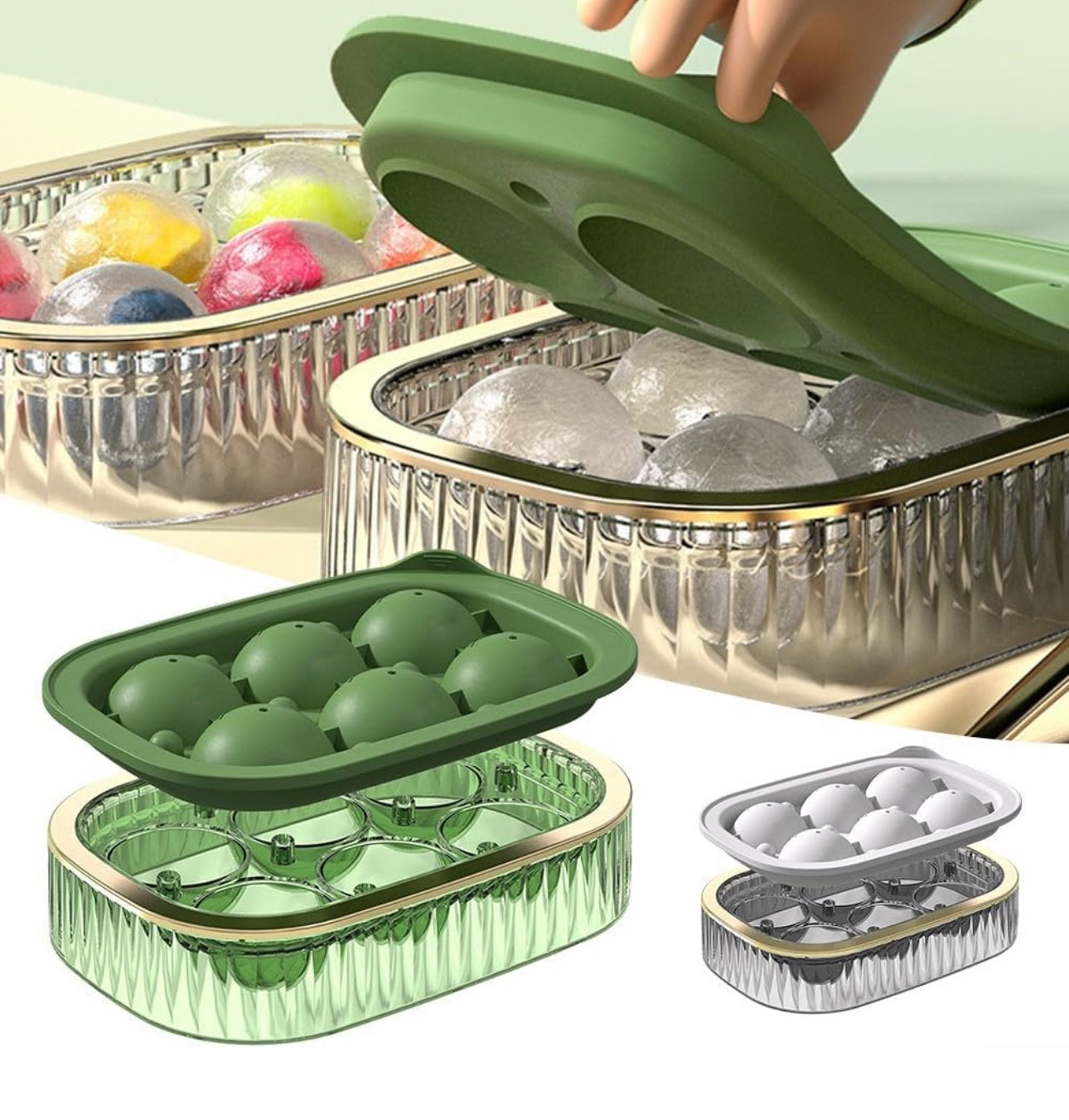 Silicone Ice Cube Trays