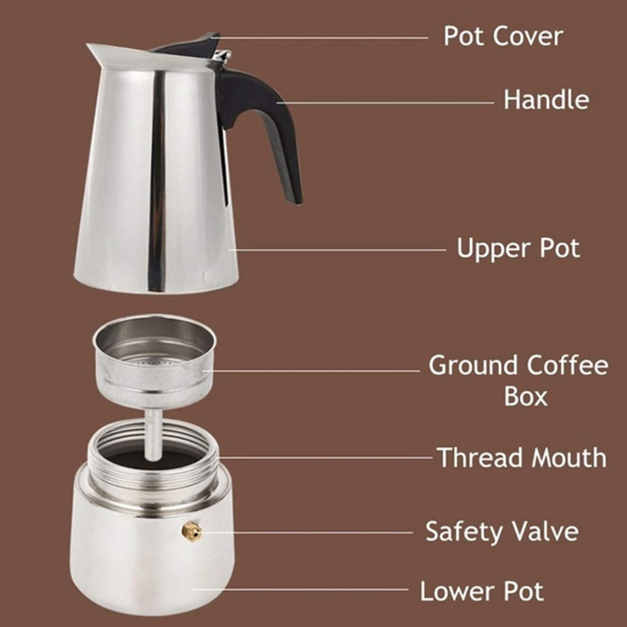 Ss Espresso Cofee Maker