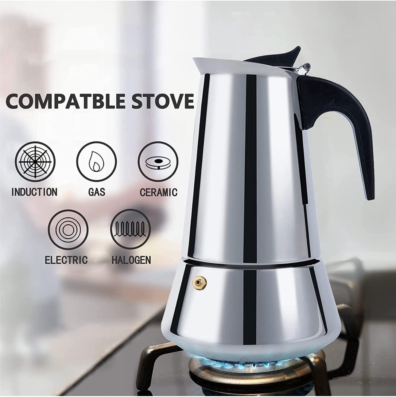 Ss Espresso Cofee Maker
