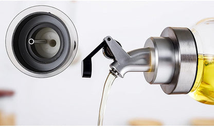 Glass Bottle Oil Dispenser (200 ML)