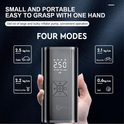 Portable Tyre Inflator for Cars & Bikes