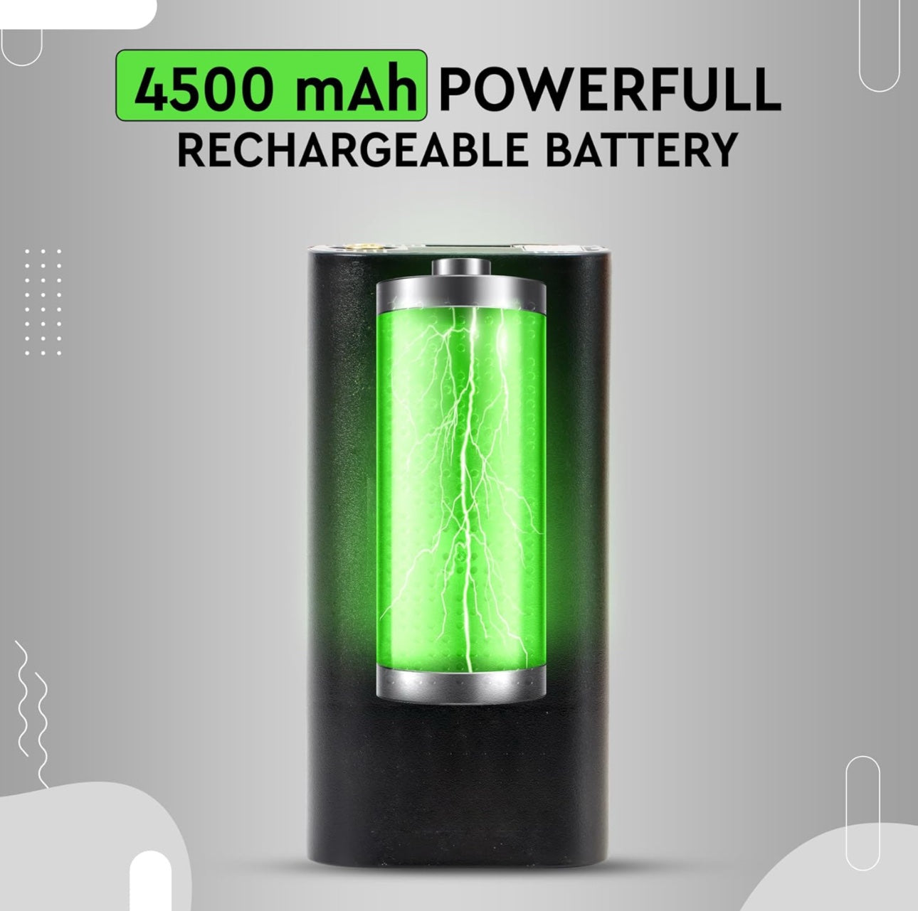 Portable Tyre Inflator for Cars & Bikes