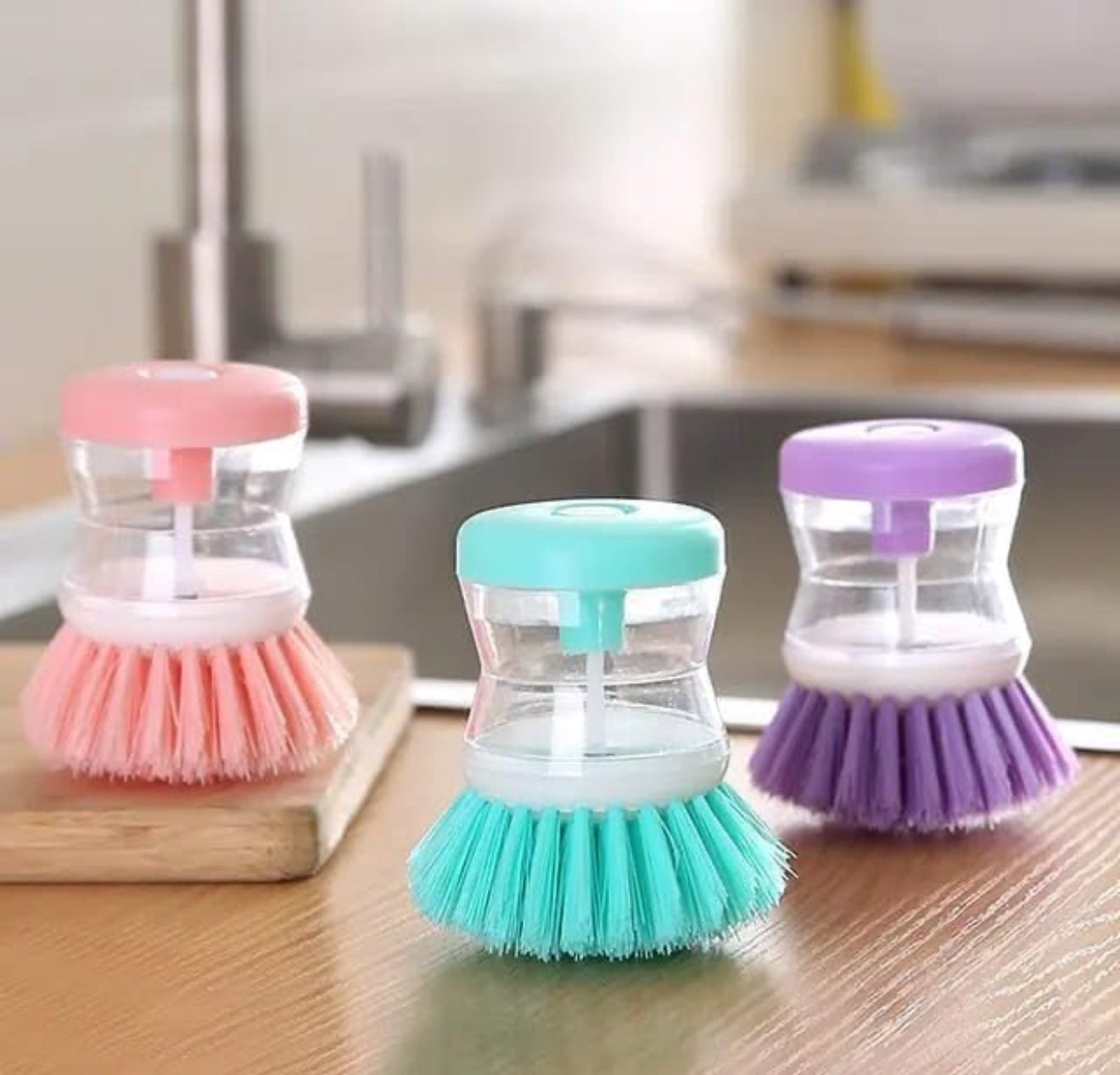 Liquid Dish Washing Scrubber