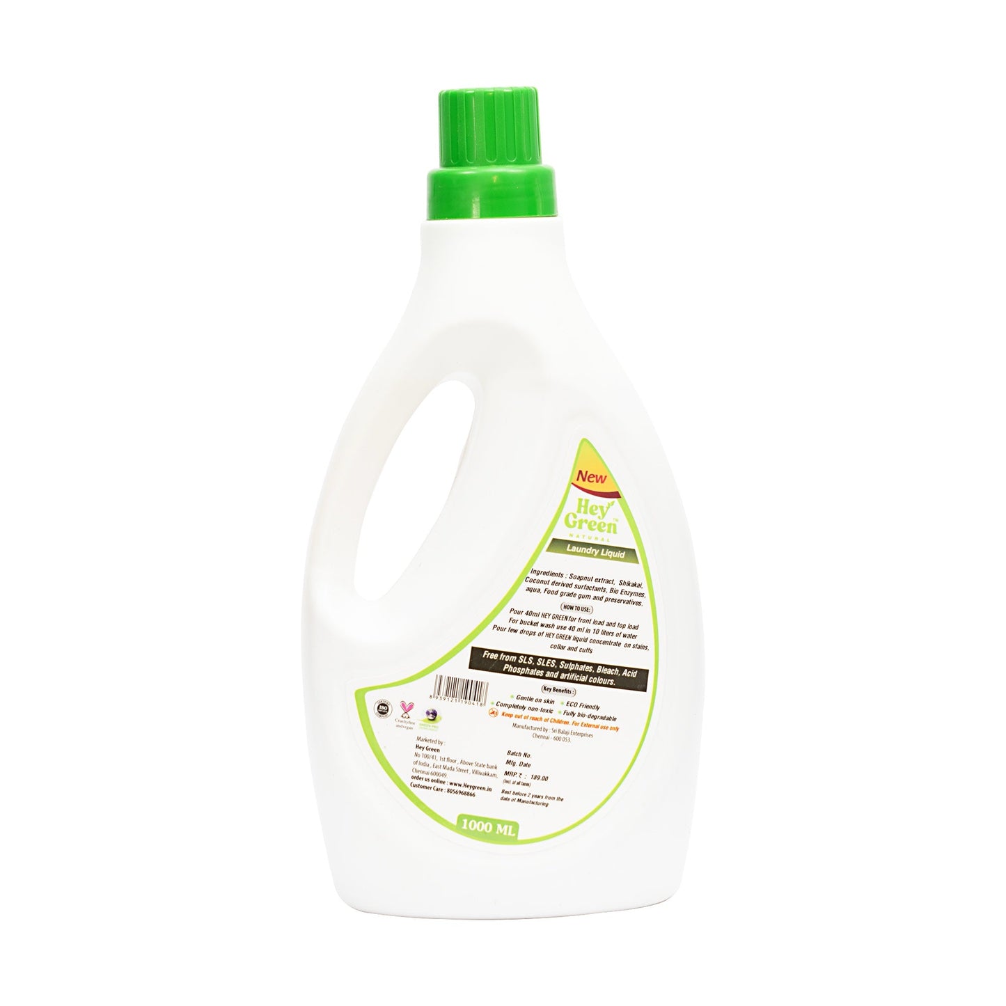 Hey Green Natural Laundry Liquid