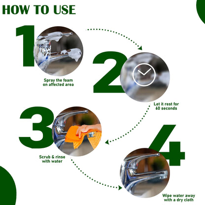 Hey Green Tap Cleaner & Lime Scale Remover